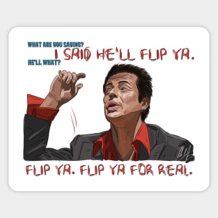 Usual Suspects: Flip Ya For Real Sticker